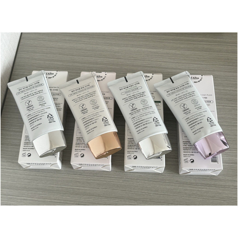 Kem chống nắng Dalba dalba Moisture Natural Brightening Isolation Kem chống nắng cường độ cao Thân t