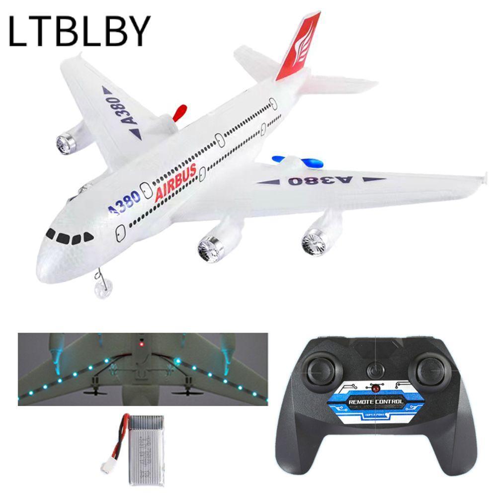 LTBLBY Máy Bay Đồ Chơi Trẻ Em Bé Trai Quà Tặng Cho Airbus A380 2.4G 2 Kênh RC Glider