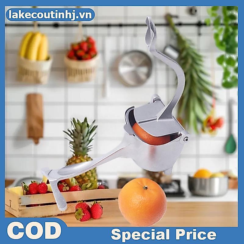 Lu Metal Lemon Bóp Tay Máy ép trái cây cho cam lựu chanh Hướng dẫn sử dụng Citrus Fruit Juice Maker 