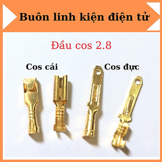 Cos 2.8 đầu đực (túi 100 chiếc)