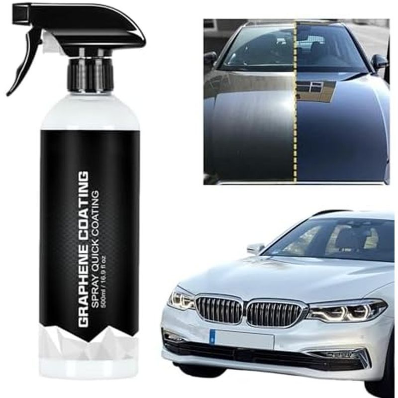 Sơn phun gốm Graphene 303 - Chất phủ Nano 500ml | Xịt phủ Graphene cao cấp dành cho chi tiết ô tô, g