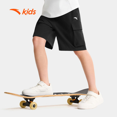 Anta Kids Quần Short Thể Thao Bé Trai từ 10-14 Tuổi Quần đùi lửng bé trai thời trang thể thao năng động  3526B6508