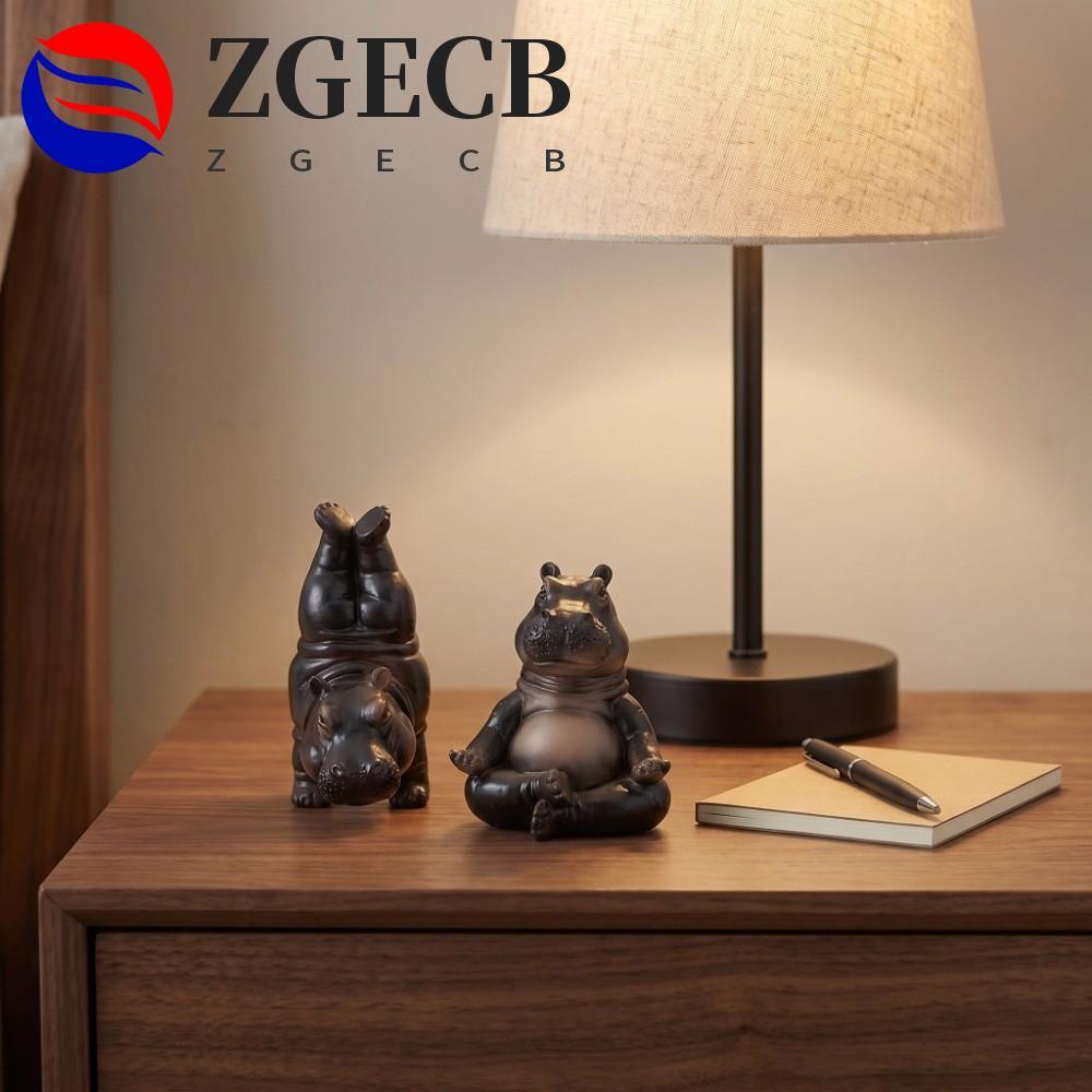 ZGECB Clumsy Yoga Master Hippo, Tư thế Yoga đầy thử thách Tư thế Yoga Hippo Tượng, với Thiền Asanas 