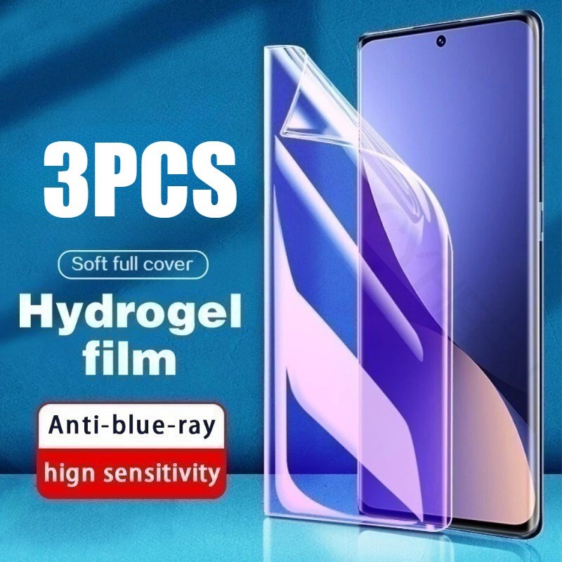 3 Bộ Phim Hydrogel Mềm Chống Ánh Sáng Xanh Cho Gionee K3 K30 K6 M12 M15 M3 P12 P15 S12 Max Pro Lite 