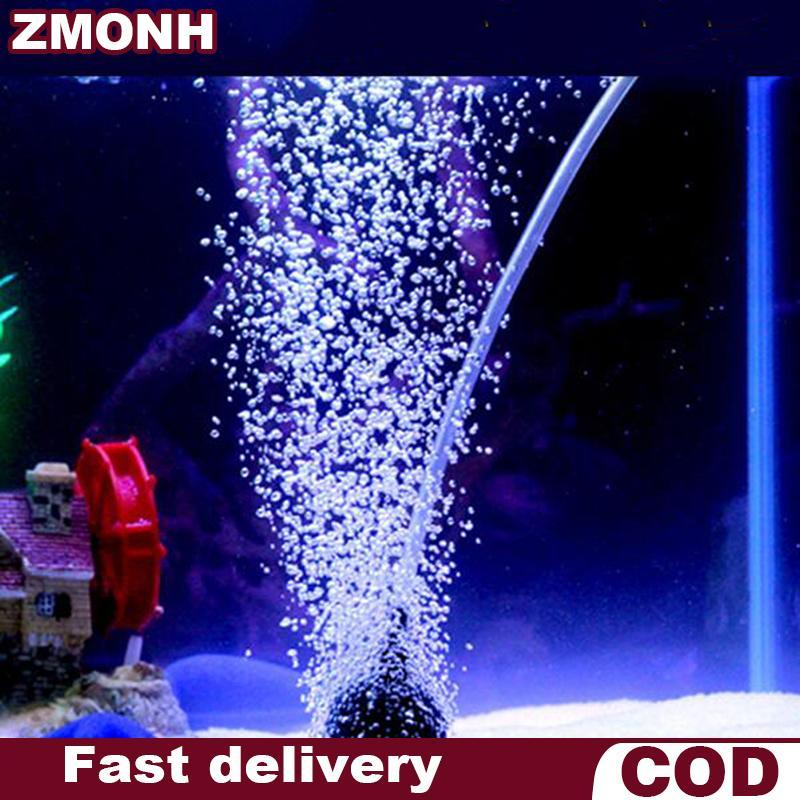 Zmo Aquarium bong bóng Air Stone Aerator Fish Tank Pond bơm hydroponics đĩa khuếch tán