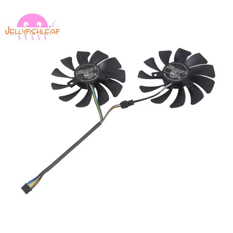 Mới 1 Cặp Card Đồ Họa Quạt 85Mm Ha9010H12F-Z 4Pin Quạt Làm Mát Thay Thế Cho Gtx 1060 Oc 6G Gtx 960 P