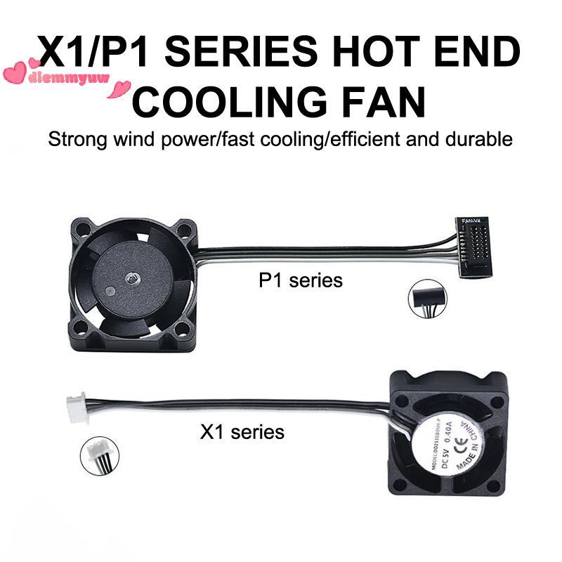 2510 fan đối với bambu phòng thí nghiệm X1/P1 hotend quạt làm mát với cáp nhanh chóng quạt làm mát c