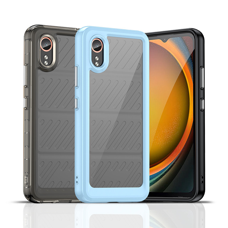 Ốp lưng TPU chống sốc trong suốt cho Samsung Galaxy Xcover 7 Xcover7 Pro Khung bảo vệ HD Vỏ cứng tro