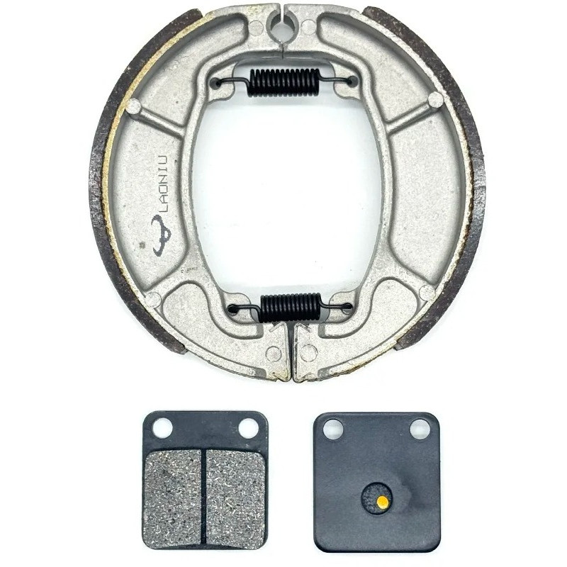 Xe Máy Trước & Sau Má Phanh Bộ Giày Cho Xe HONDA CG125 2004-2007 CG150 Titan 2004-2005 CG 125 150