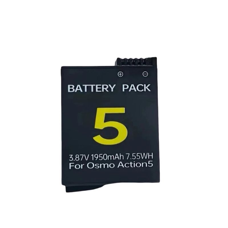 Thích hợp cho pin DJIAction5pro / 5 Osmo Action4 / 3 Pin sạc 1950mAh