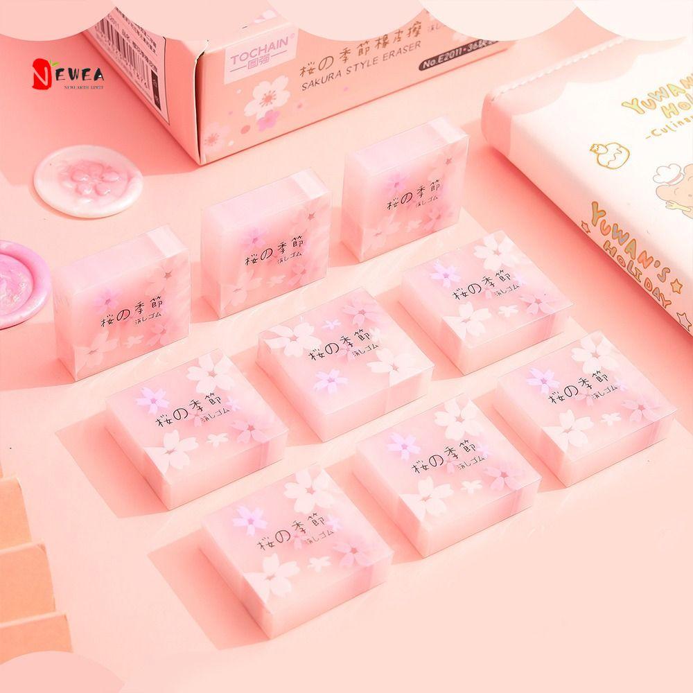 NEWEARTH LIMIT Pencil Wiping Eraser, Traceless Handwriting Square Pencil Eraser, Bền Độ đàn hồi cao 