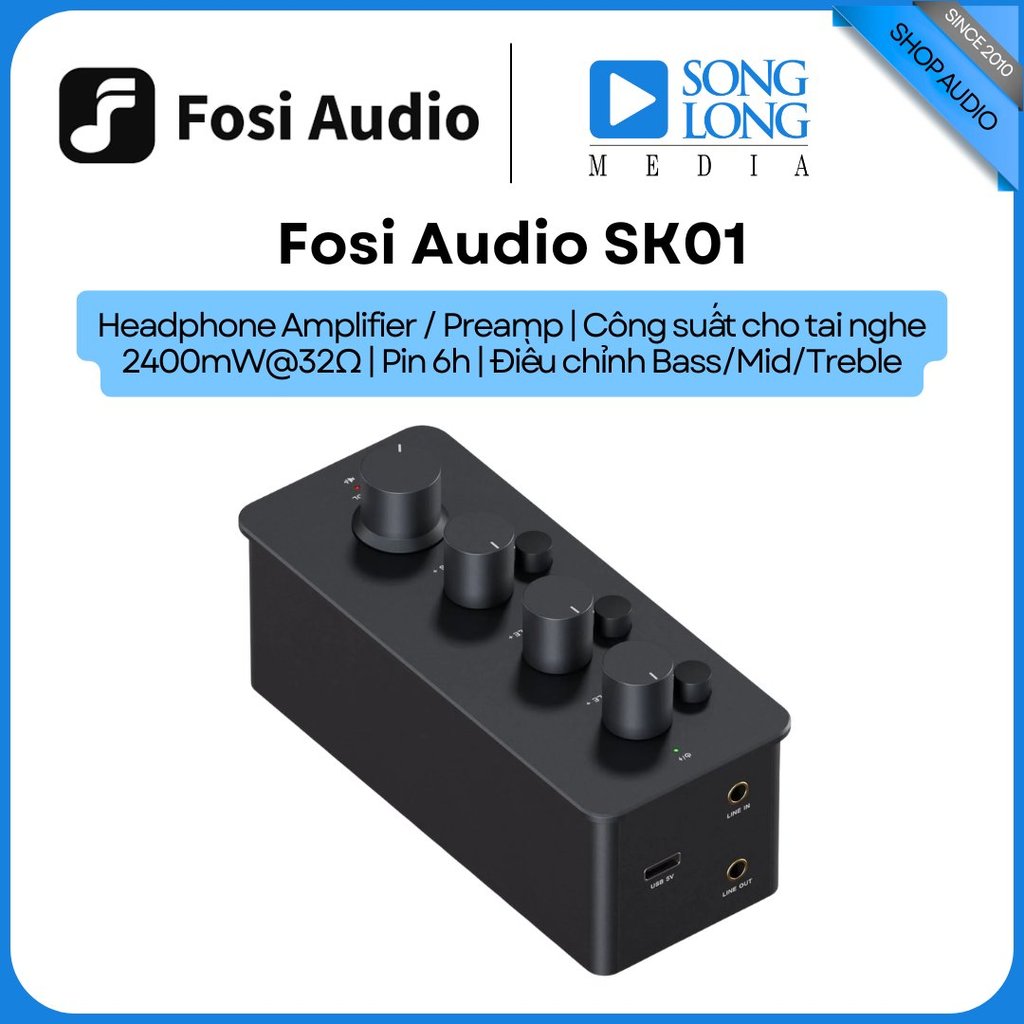 Fosi Audio SK01 - Hàng Chính Hãng - Songlongmedia