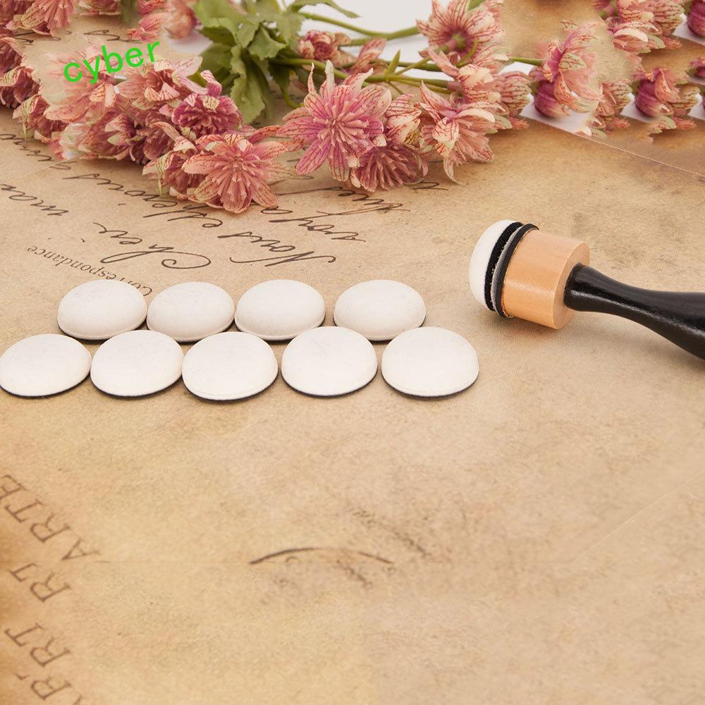 CYBERLINX Mini Ink Paints Mixing Blending Tools, Domed Foam Flat Domed Foam Refills Tool, Card Makin