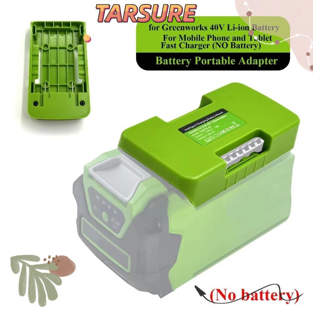 Giá đỡ bộ chuyển đổi pin TARSURR, Kẹp đai di động đa chức năng, Giao diện pin sạc Lithium USB Type-C