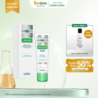 Kem dưỡng Farmona Dermacos Anti-Acne giảm bóng nhờn ngừa mụn 50ml