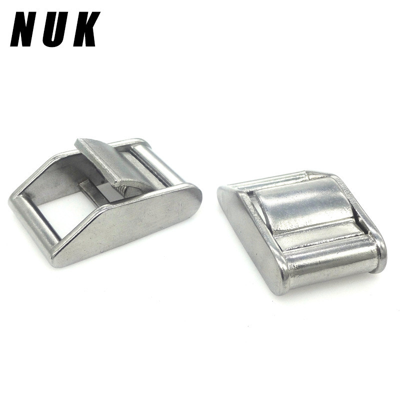 Thép không gỉ 304 316 Webbing Buckle Zinc Binding Strap Press Buckle Lock Lock Lock Diving Webbing B