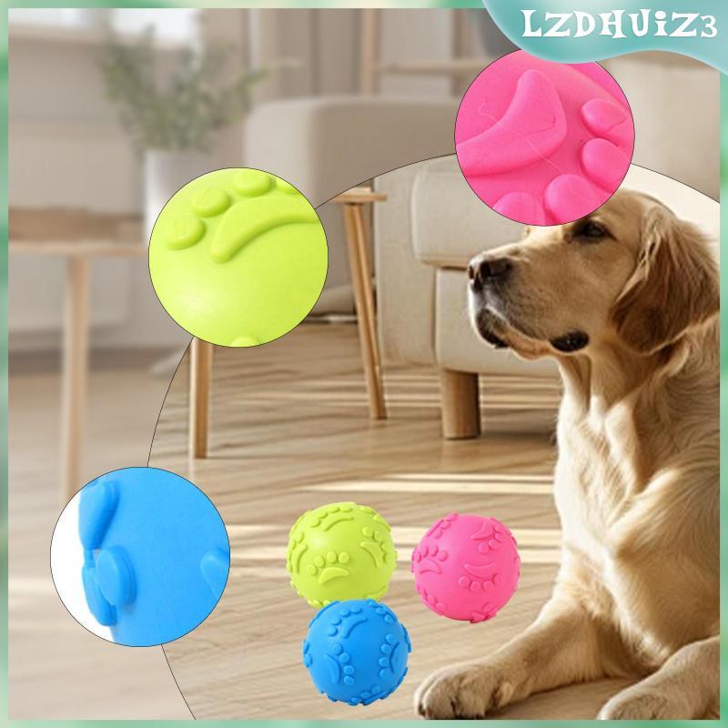 2-6pack Squeaky Dog Toy Squeak Dog Chew Toy Ball để huấn luyện nhỏ vừa lớn
