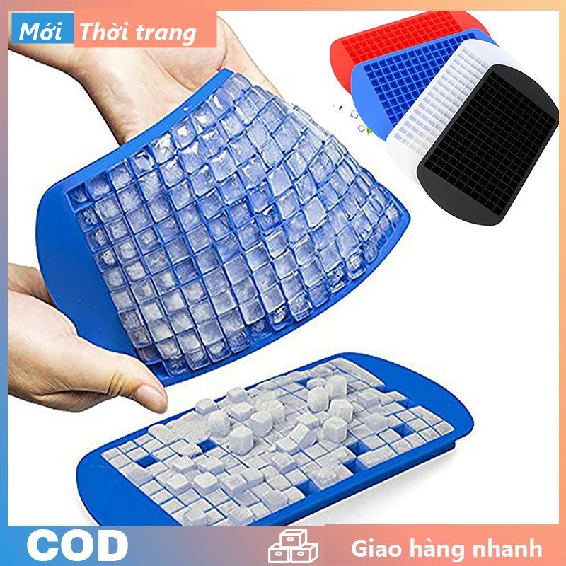 Silicone mini ICE CUBE khay nhỏ Ice Cube Khuôn Silicone Ice Cube Maker có thể gập lại Ice Cube khay 