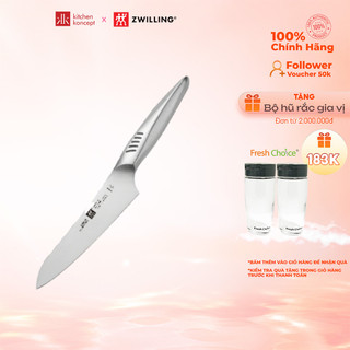 Dao bếp cao cấp Zwilling Fin 2 - Shotoh 13cm sản xuất tại Nhật cán thép không gỉ vệ sinh