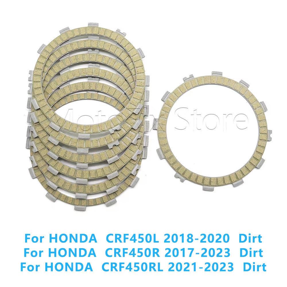 Phụ Kiện Xe Máy Ly Hợp Đĩa Ma Sát Bộ Đĩa Dành Cho Xe HONDA CRF450L CRF450R CRF450RL CRF450RX CRF450X
