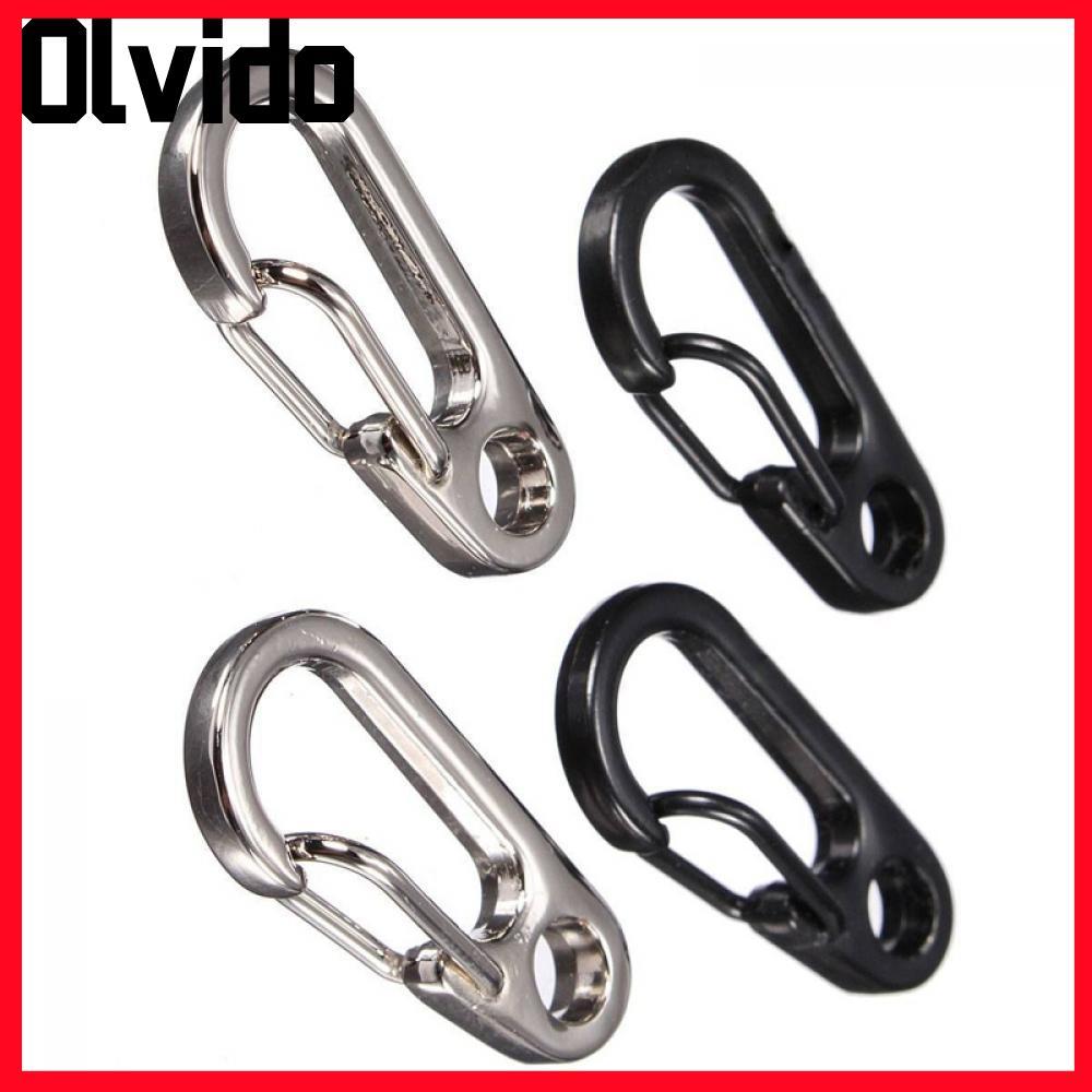 OLVIDO Cặp khóa lò xo EDC Clip Tool Split Ring