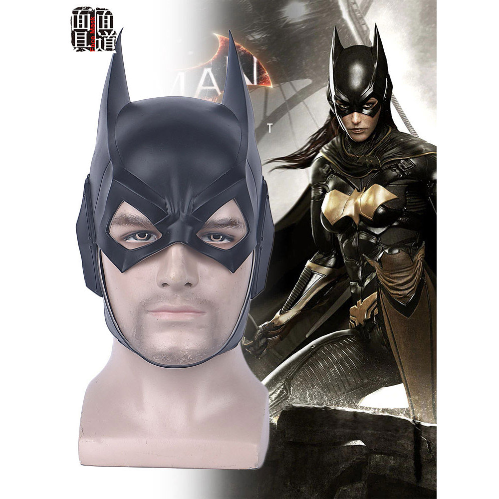 Trò chơi 2023 Batman Arkham Knight Mask Full Face Mask Mũ đội đầu Halloween Show cos Đạo cụ