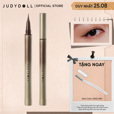 [MỚI] Bút Kẻ Mắt Nước JUDYDOLL Precision Liquid Eyeliner Mực đều Đậm màu Đầu mảnh Bền Màu Lâu trôi 0,8ml