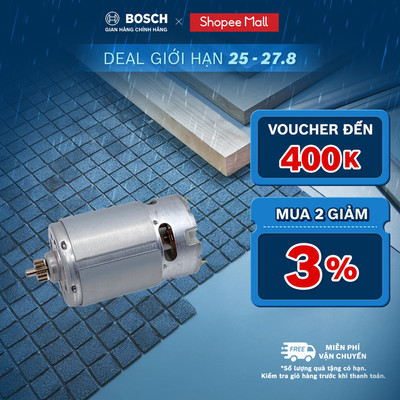 Động cơ DC (12V, 18V) phụ tùng máy Bosch chất lượng chuẩn Đức