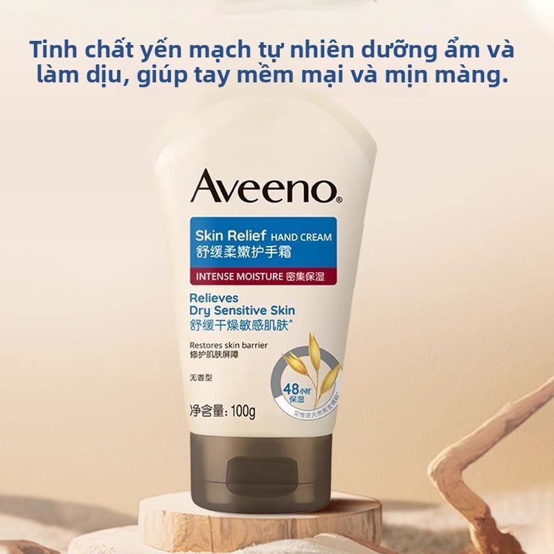 Kem dưỡng da tay yến mạch thiên nhiên Aveeno dịu nhẹ dưỡng ẩm chính hãng cửa hàng chính thức giao nh