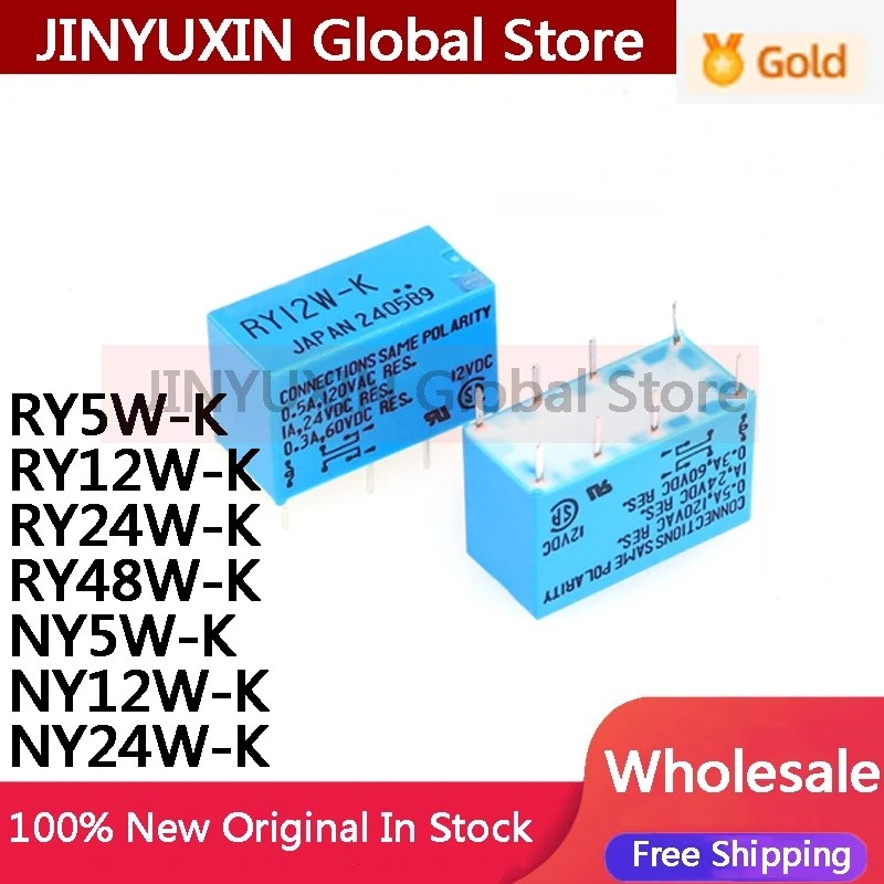1 Chiếc RY5W RY5W-K RY12W RY12W-K RY24W RY24W-K RY48W-K NY5W NY5W-K NY12W NY12W-K NY24W-K Module Rơ 