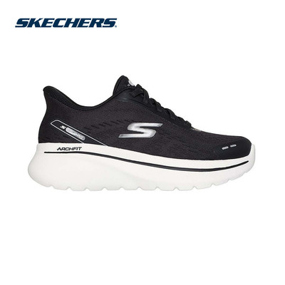 Giày Thể Thao Nữ Skechers Slip-Ins GOwalk Arch Fit N-Joy Đi Bộ - 125840-BKW APMA