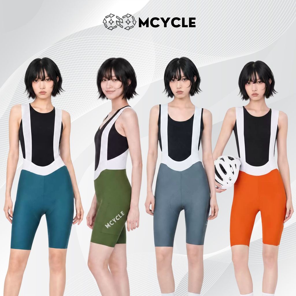 Quần yếm đạp xe Nữ Chính Hãng Mcycle 2026