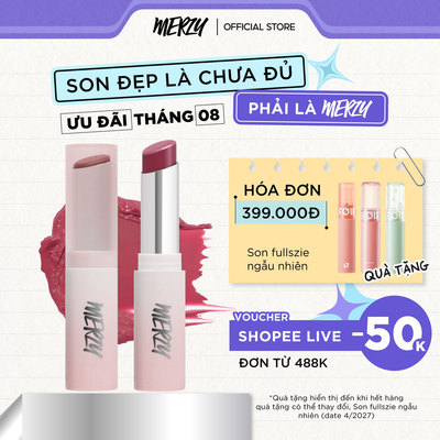 Son Dưỡng Ẩm Môi Có Màu Merzy Siren Melting Color Lip Balm 3g