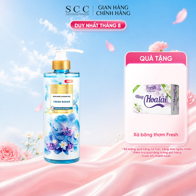 Sữa Tắm Nước Hoa CINDY BLOOM Fresh Ocean Hương Năng Động Trẻ Trung 640g