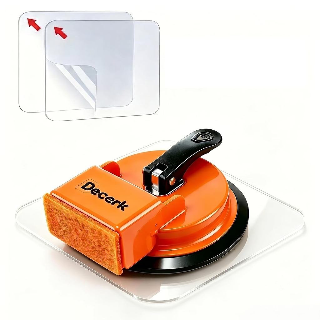 Floor Gap Fixer Tool Suction Cup Gap Puller with 2 Reusable Sticky Pads, Heavy Duty Repair Tool, Lam