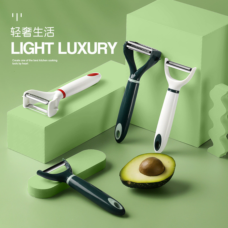 2026 Phong Cách Mới Nhà Bếp Hộ Gia Đình Peeler Thép Không Gỉ Peeler Peeler Melon Planer Fruit Peeler