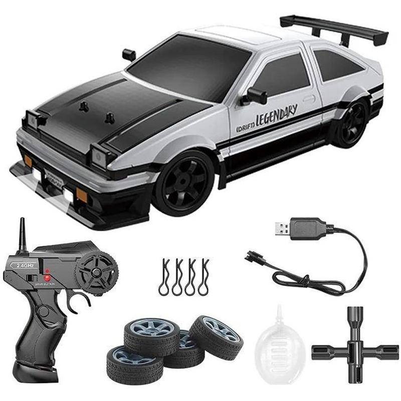 AE86 Model 4WD Remote Control Toy Simulation Four Wheel Drive Play Vehicle Car Kids Boy Adult Birthd