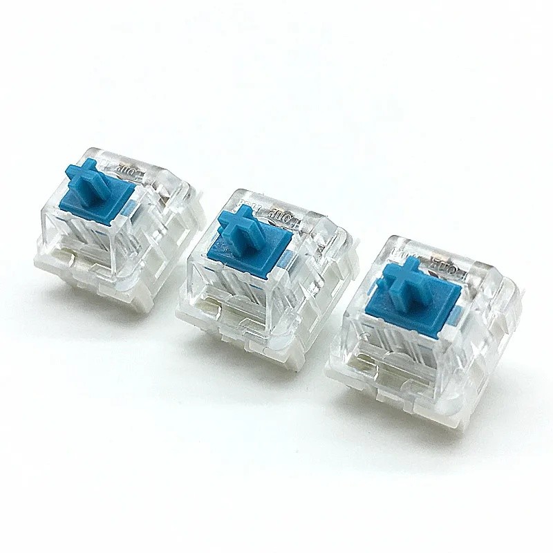 Ly Longhua Công tắc bàn phím cơ truyền thống Trục xanh 50gf Clicky