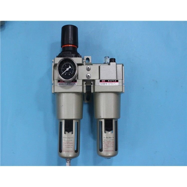 Bộ đôi xử lý khí nén SMC AW5000-10 + AL5000-10, tách dầu nước, lọc khí hiệu quả, bền đẹp