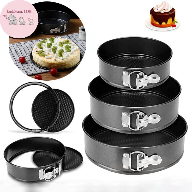 LadyHome 6 Inch Springform Cake Pan Tròn Springform Baking Pan Loable Mousse Baking Tool để sử dụng 