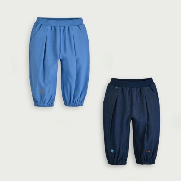 (90,100,110,120,130)Quần nỉ Moi giả jean mềm M261KPF05P (form baby)