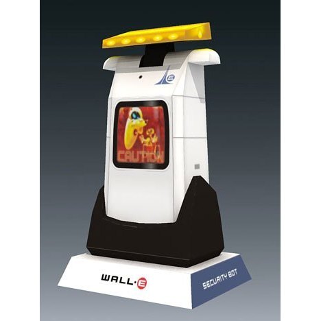 [Gấu gấu] Mô hình giấy Bot an ninh Robot Axiom của Wally