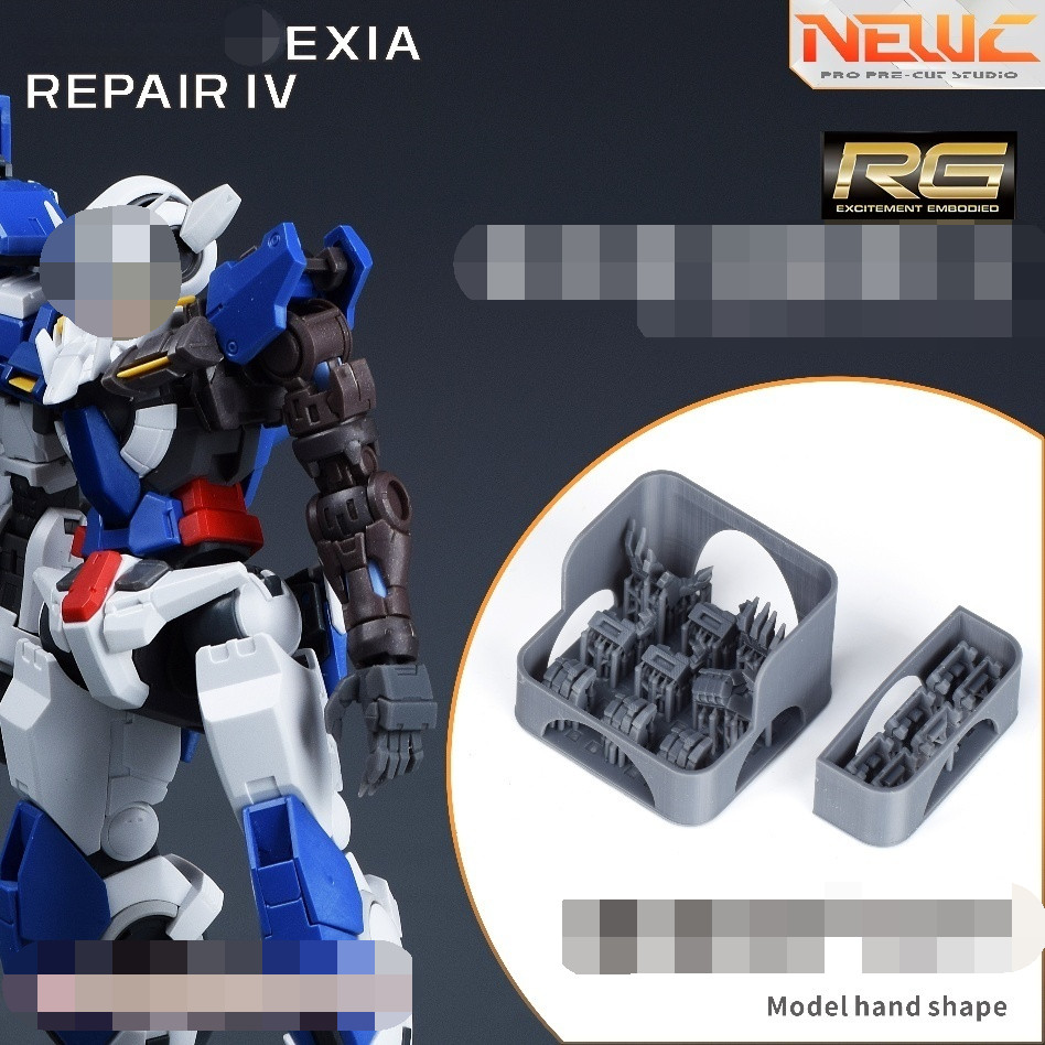 NEWC MASKING TAPE / PHỤ TÙNG TAY tương thích với RG 1 / 144 EXIA R4 Repair 4 EXCLUDE MẪU