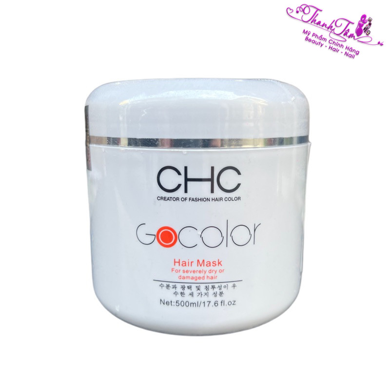 Dầu hấp phục hồi trẻ hóa tóc CHC GOCOLOR Hair Mask 500ml ( Korea ) - NN
