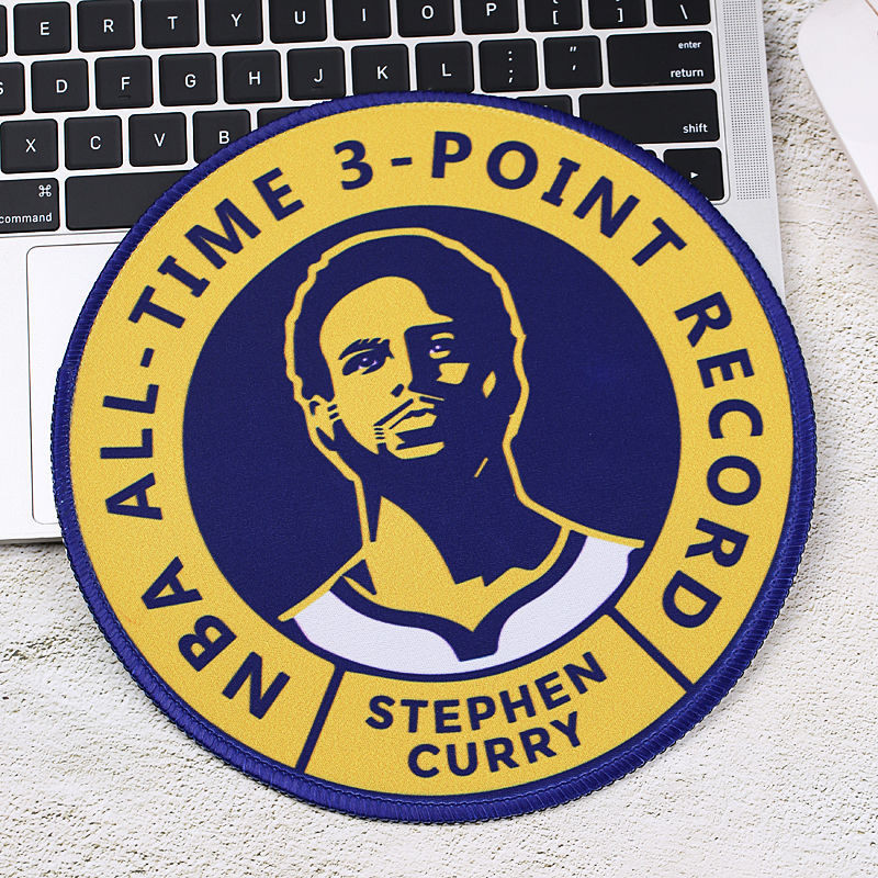NBA Golden State Warriors Curry Curry Curry Jersey Mouse Pad HD Seaming Dày Creative Unique Make 9,9