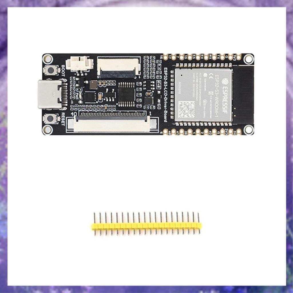 [r3jylk02.vn] Bảng điều khiển LED ESP32-S3 RGB trên bo mạch ESP32-S3-WROOM-1-N8R8 Mô-đun 40 / 18 Pin