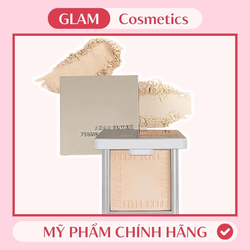 FUNNY ELVES - Phấn Nền Funny Elves Hiệu Ứng Làm Mờ Dạng Nén Kiềm Dầu 7g