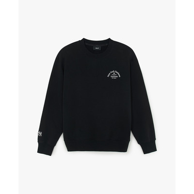 MLB - Áo sweatshirt unisex cổ tròn Basic Vintage Small Lettering_3AMTB1754-50BKS