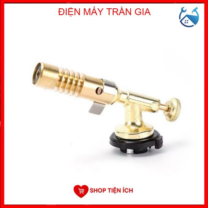 Đầu khò ga mini, đèn khò gas đồng nguyên khối đa năng độ bền cao_ĐMTG