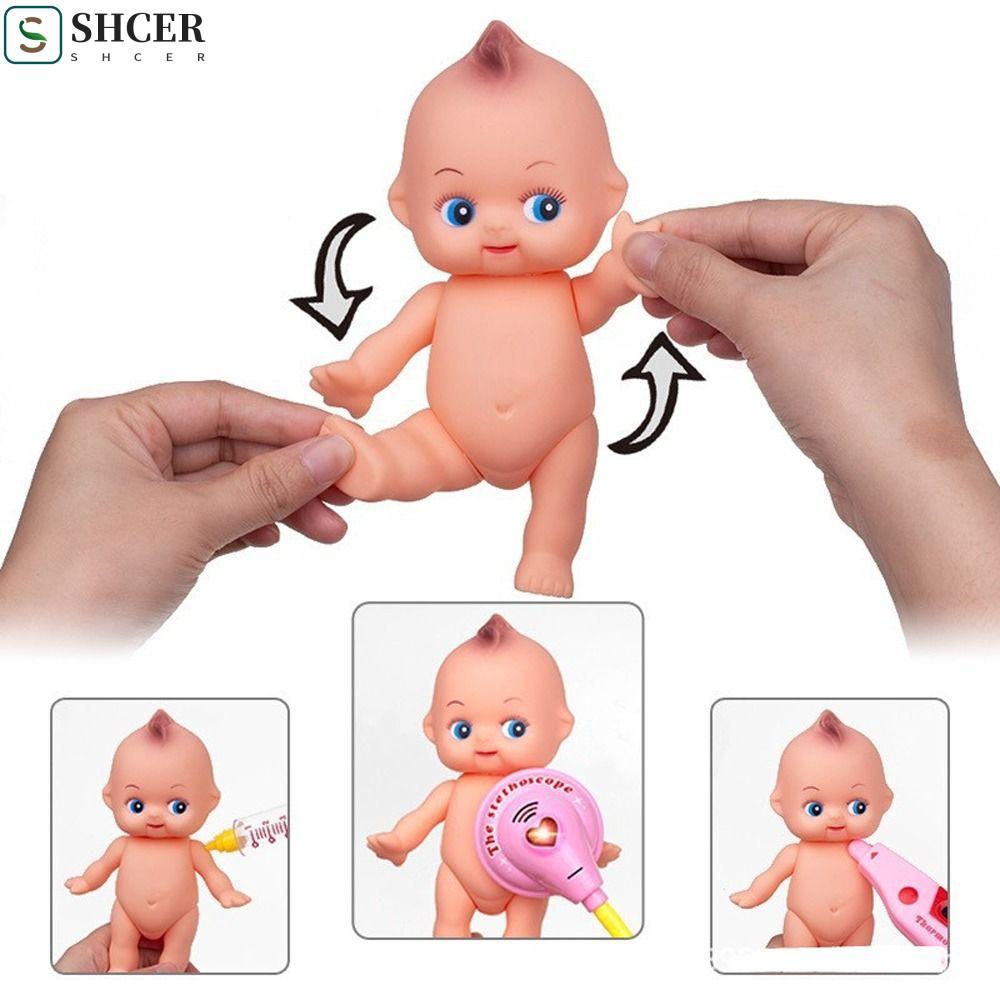 Đồ chơi búp bê trẻ em ASHCER, Búp bê giáo dục có thể di chuyển được Chân tay giả Sơ sinh, Phong cảnh